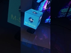 صفحه نمایش 4K Cube LED ارتفاع وضوح کامل رنگ صحنه کنفرانس استادیوم کابینت آلومینیوم