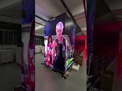 صفحه نمایش دیواری ویدئویی 4K LED داخلی P2.976 53mm ضخامت Ultra High Definition