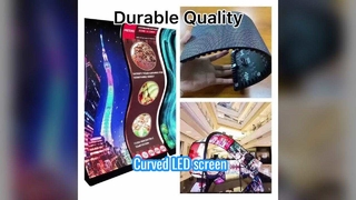 صفحه نمایش LED خمیده